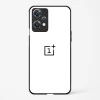 Pure White Glossy Glass Case for OnePlus Nord Ce 2 Lite 5G
