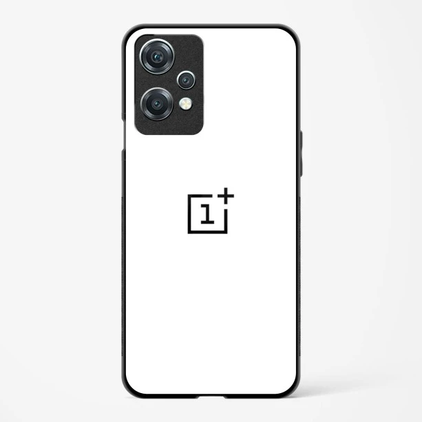 Pure White Glossy Glass Case for OnePlus Nord Ce 2 Lite 5G