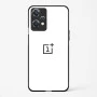 Pure White Glossy Glass Case for OnePlus Nord Ce 2 Lite 5G