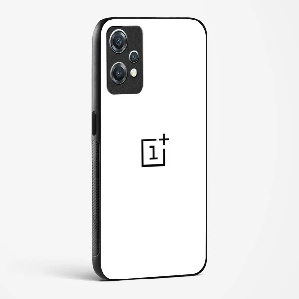 Pure White Glossy Glass Case for OnePlus Nord Ce 2 Lite 5G