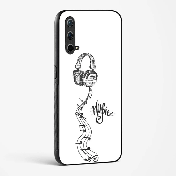 Glass Case For OnePlus Nord CE 5G - My Music