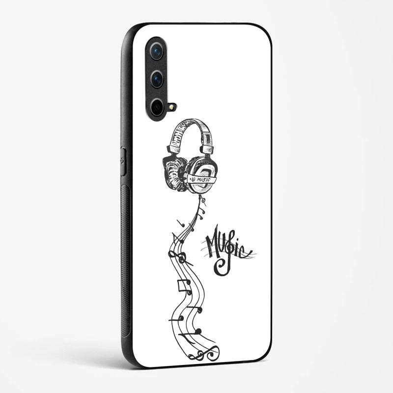 Glass Case For OnePlus Nord CE 5G - My Music