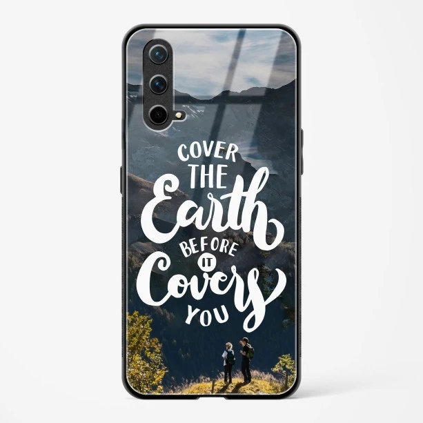 Glass Case For OnePlus Nord CE 5G - Travel Quote