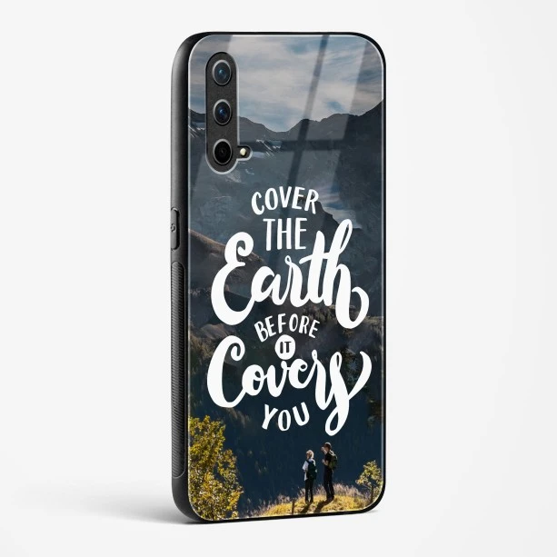 Glass Case For OnePlus Nord CE 5G - Travel Quote