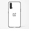 Pure White Glossy Glass Case for OnePlus Nord Ce 5G