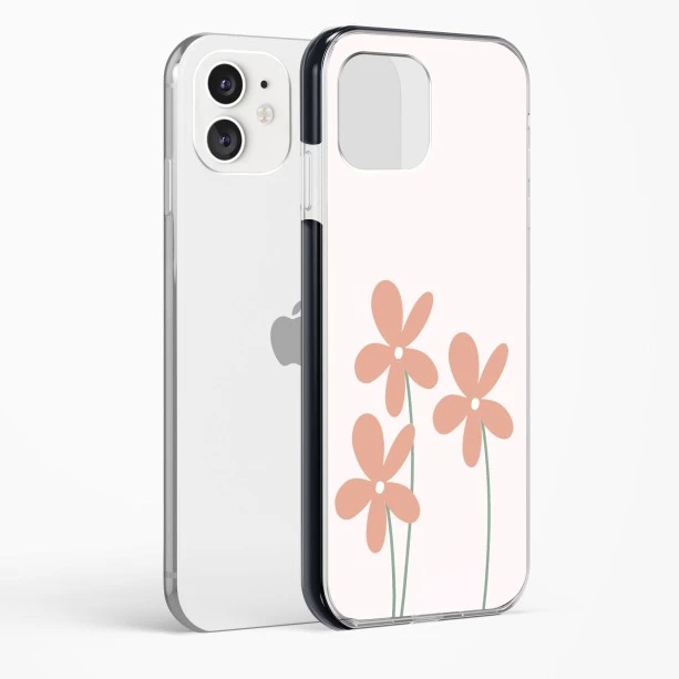 iPhone 12 Flower Petals Impact Case - Protective Phone Cover