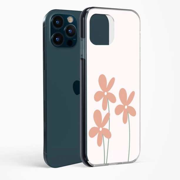 iPhone 12 Pro Flower Petals Impact Case - Protective Phone Cover
