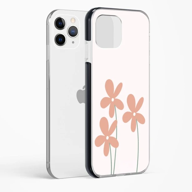 iPhone 12 Pro Flower Petals Impact Case - Protective Phone Cover