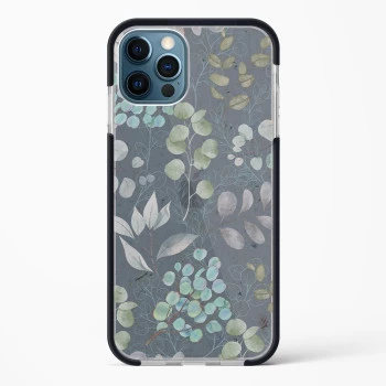iPhone 12 Pro Shockproof Case with Abstract Flower Design
