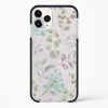 iPhone 12 Pro Shockproof Case with Abstract Flower Design