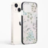 iPhone 13 Shockproof Case with Abstract Flower Design