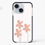 iPhone 15 Flower Petals Impact Case - Protective Phone Cover