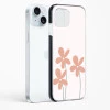 iPhone 15 Flower Petals Impact Case - Protective Phone Cover