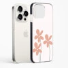 iPhone 15 Pro Flower Petals Impact Case - Protective Phone Cover