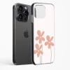 iPhone 15 Pro Flower Petals Impact Case - Protective Phone Cover