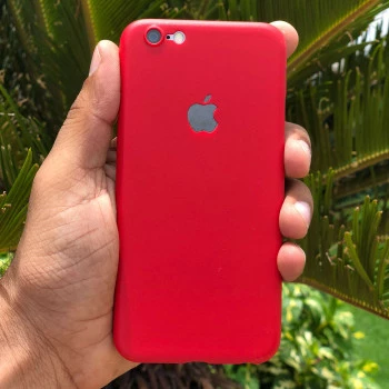 Red Color Ultra Thin Case For iPhone 6 / 6s