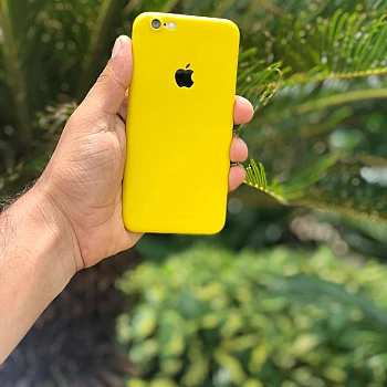 True Yellow iPhone Ultra Thin Case For iPhone 6/6s