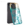 iPhone 13 Peacock Glitter Green Diamond Case