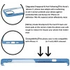 iPhone 13 Noble Blue Transparent Case