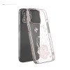 iPhone 13 Pro Bling Flower Cloud Gold Transparent Case