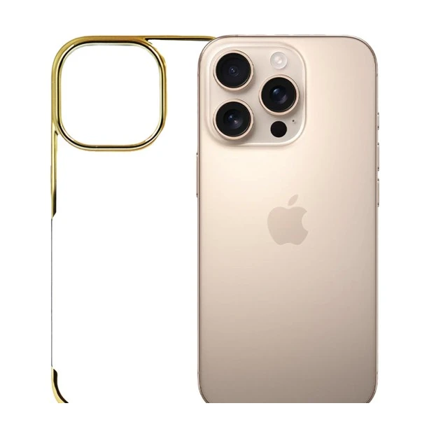 iPhone 13 Pro Noble Gold Transparent Case