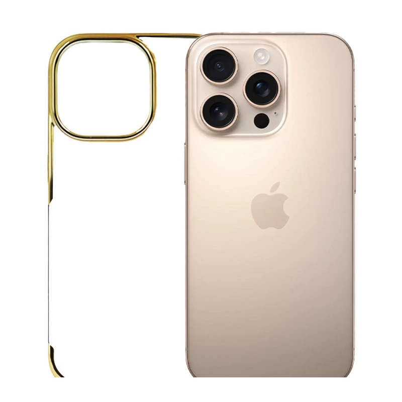 iPhone 13 Pro Noble Gold Transparent Case