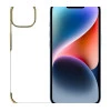 iPhone 14 Noble Gold Transparent Case – Anti Yellowing Cover