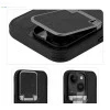 iPhone 14 Black Leather Case – Elegant Protective Cover
