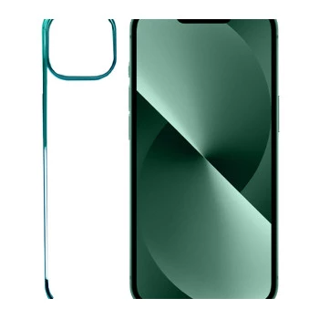 iPhone 14 Plus Noble Green Transparent Case