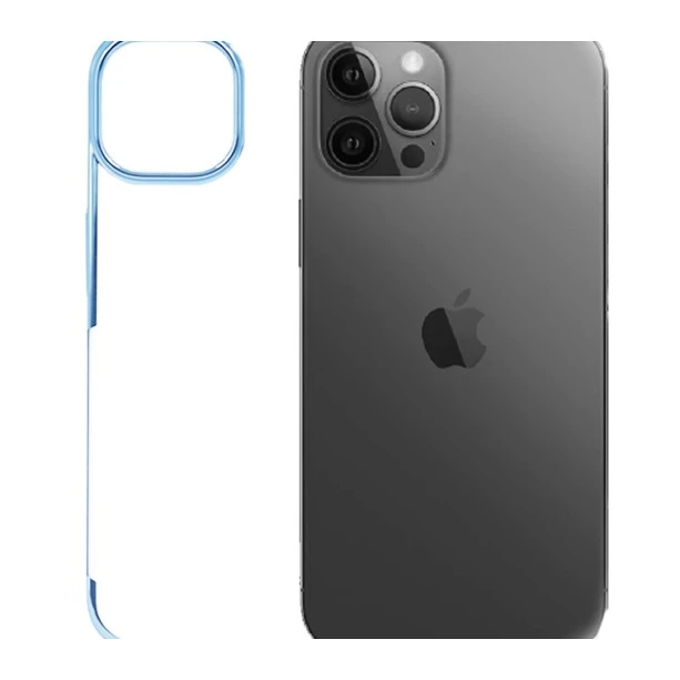 iPhone 14 Pro Max Noble Sierra Blue Transparent Case