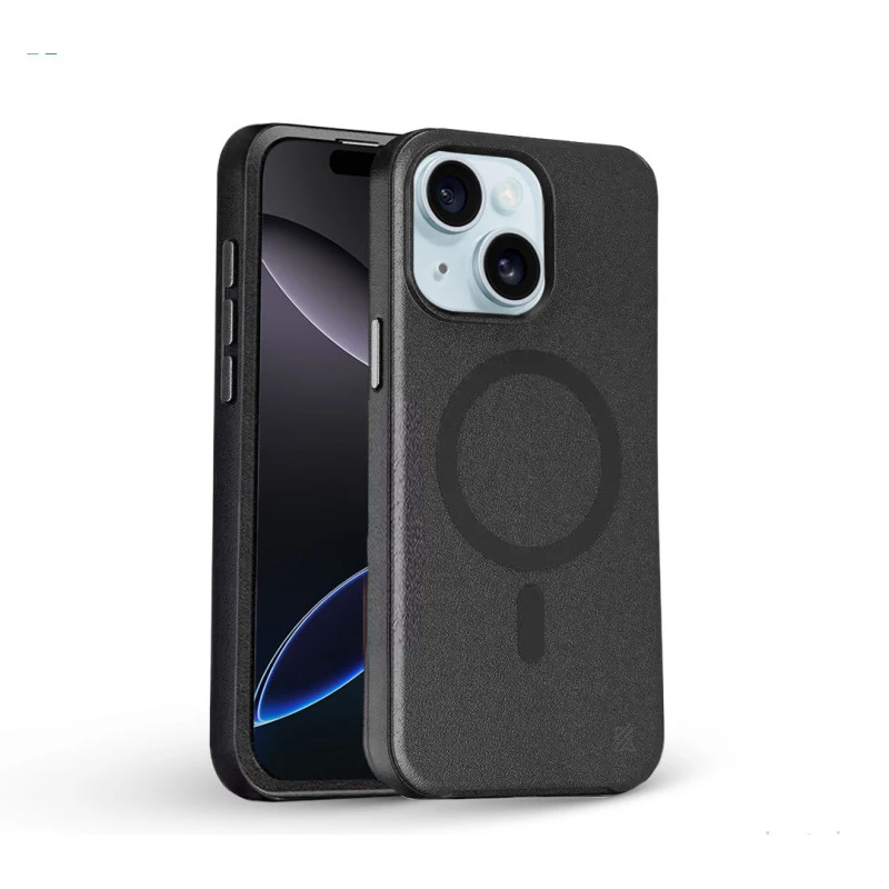 iPhone 15 MagArmour Black Hybrid Case
