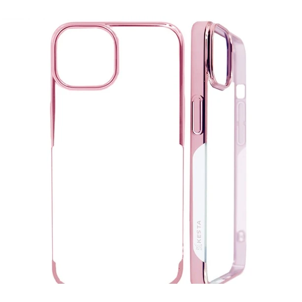 iPhone 15 Noble Pink Transparent Case