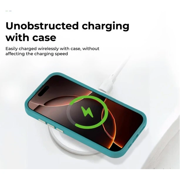 iPhone 15 MagArmour Blue Hybrid Case
