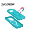 iPhone 15 Plus MagArmour Blue Hybrid Case – Grip & Gloss