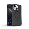 iPhone 15 Plus MagArmour Black Hybrid Case – Grip & Gloss