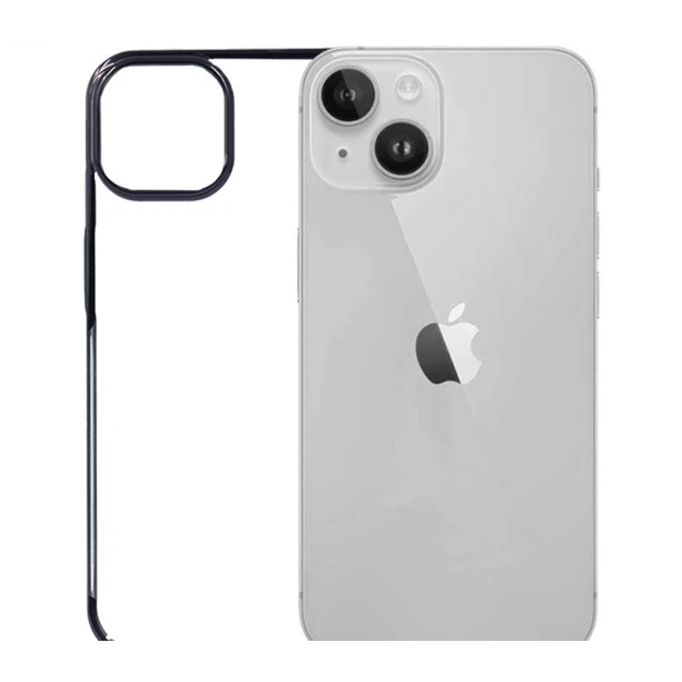 iPhone 15 Plus Noble Black Transparent Case