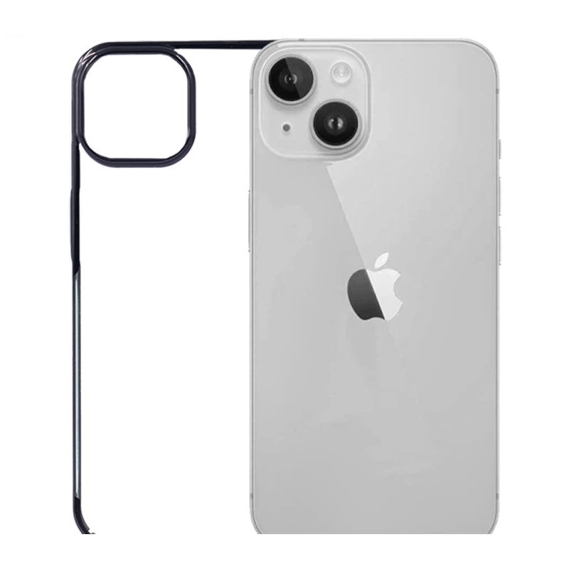 iPhone 15 Plus Noble Black Transparent Case