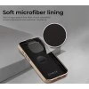 iPhone 15 Plus Classy Desert Leather Case with Magnetic Ring