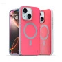 iPhone 15 Plus MagArmour Pink Hybrid Case – Grip & Gloss