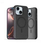 iPhone 15 Plus MagArmour Black Hybrid Case – Grip & Gloss