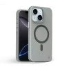 iPhone 15 Plus MagArmour Grey Hybrid Case – Grip & Gloss
