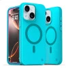 iPhone 15 Plus MagArmour Blue Hybrid Case – Grip & Gloss