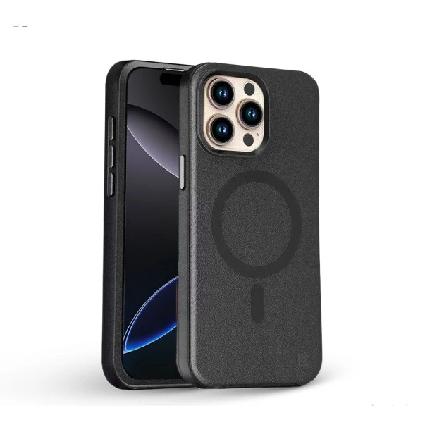 iPhone 15 Pro MagArmour Black Hybrid Case – Grip & Gloss