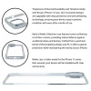 iPhone 15 Pro Transparent Case – Noble Silver, Anti-Yellowing
