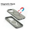 iPhone 15 Pro MagArmour Grey Hybrid Case – Grip & Gloss