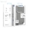 iPhone 15 Pro Leather Case – Grey Titanium with Camera Protection