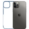 iPhone 15 Pro Max Noble Dark Blue Transparent Shockproof Case