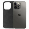 iPhone 15 Pro Max Brave Black Leather Case