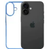 iPhone 16 Transparent Blue Case – Noble Ultra Marine Shockproof Back Cover