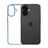 iPhone 16 Transparent Blue Case – Noble Ultra Marine Shockproof Back Cover